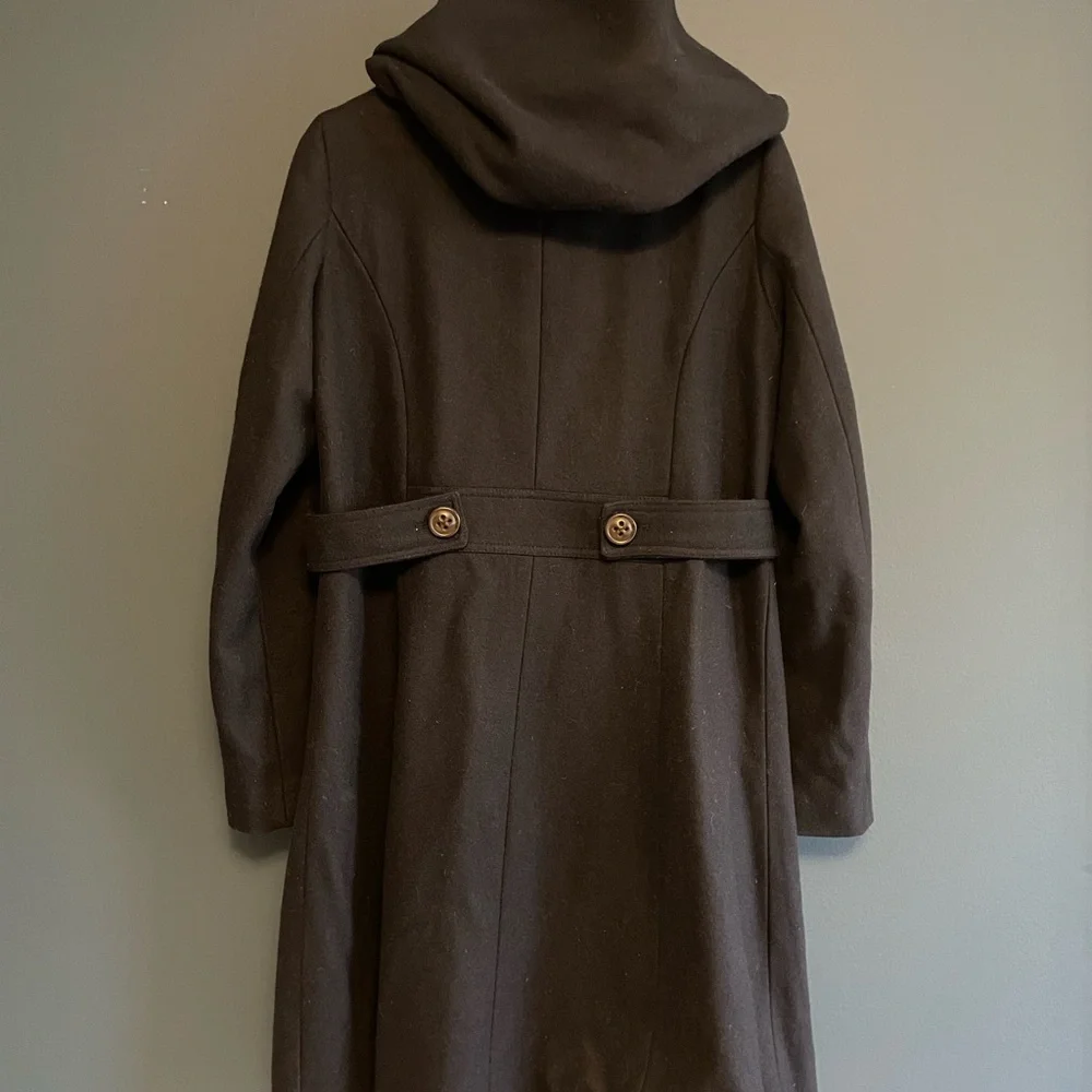 Elevenses dark blue peacoat size 10 - Picture 6 of 9